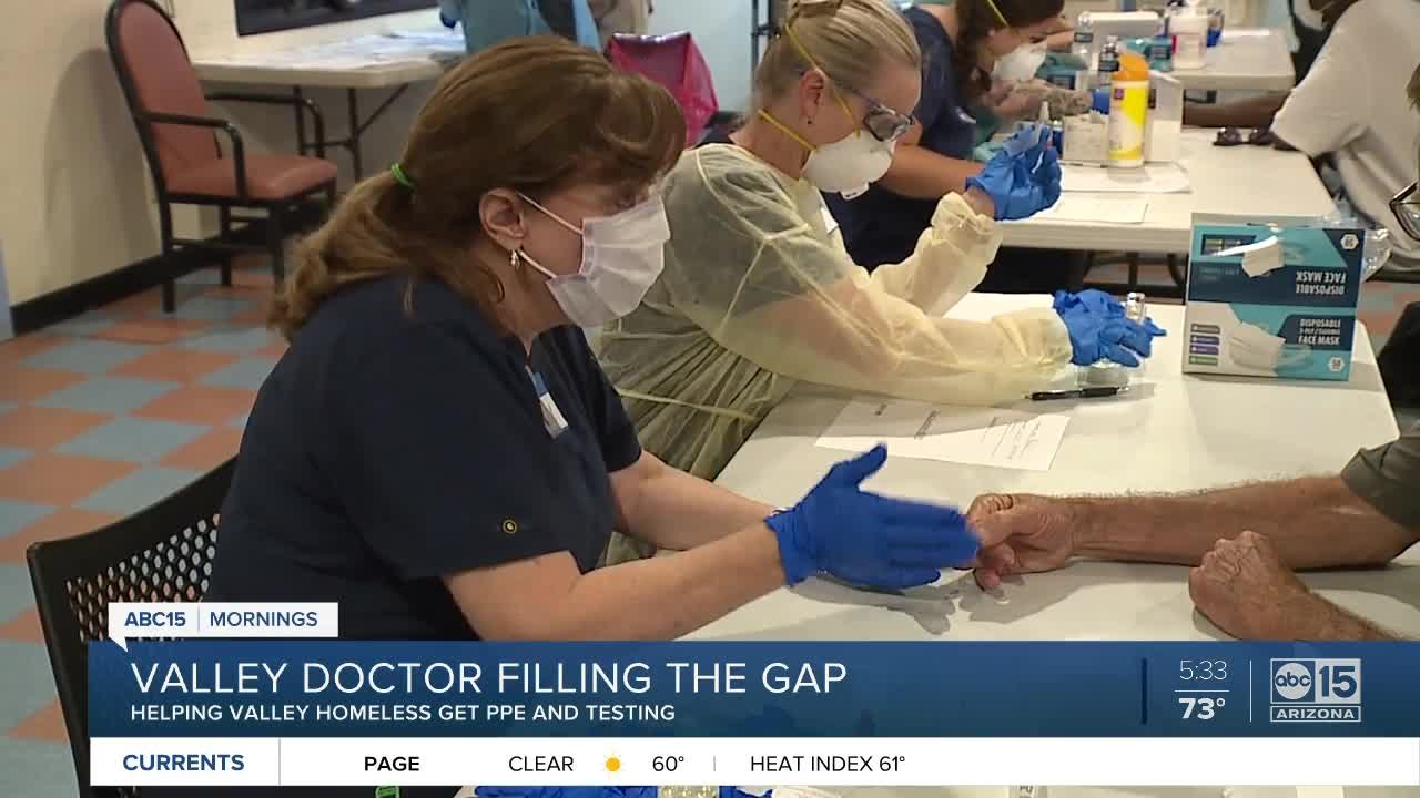 Valley doctor filling the gaps, helping homeless amid pandemic