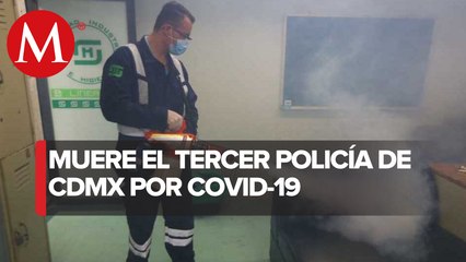 Muere policía de la CdMx por covid-19; es el tercero
