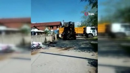 Evden 13 ton çöp çıktı