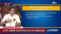 Gov. Cuomo Announces There Are Over 10,000 Cases Of Coronavirus In New York