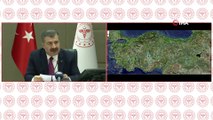 ANKARA- Koronavirüs Bilim Kurulu, yeni tip koronavirüs  ile mücadelede son durumu değerlendirmek üzere video konferans yöntemiyle toplandı. Sağlık Bakanı Fahrettin Koca, toplantının ardından açıklama yaptı