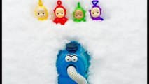 TELETUBBIES NOO NOO Toys Record Snow Day with PUPPY and Learning Colors-
