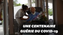 Guérie du coronavirus, cette centenaire belge sort de l'hôpital sous les applaudissements