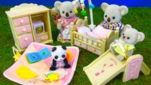 Koala CALICO CRITTERS Family Build Nursery for Baby Panda Toys-