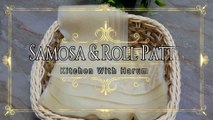 Samosa & Roll Patti RecipeSamosa & Roll Patti (Sheets) Recipe in Urdu/Hindi | Kitchen With Harum
