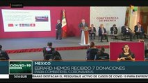 Canciller de México confirma llegada de 7 donaciones contra COVID-19