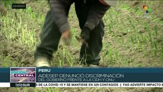 Perú: comunidades indígenas denuncian abandono del gob. ante pandemia