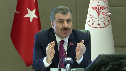 Koronavirüs Bilim Kurulu, yeni tip koronavirüs  ile mücadelede son durumu değerlendirmek üzere video konferans yöntemiyle toplandı. Sağlık Bakanı Fahrettin Koca, toplantının ardından açıklama yaptı