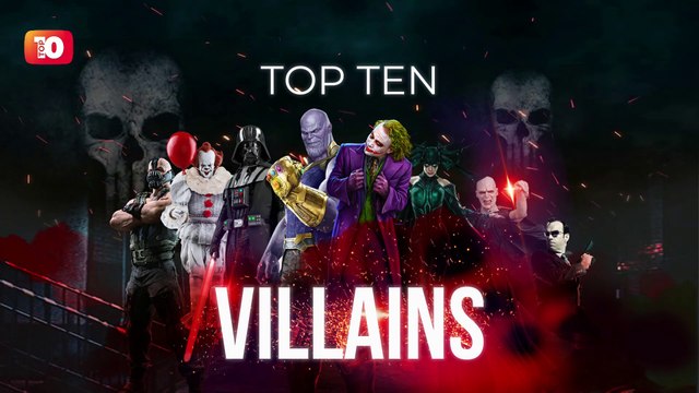 TOP 10 MOVIE VILLAINS-HORRIFYING VILLAINS OF CINEMA