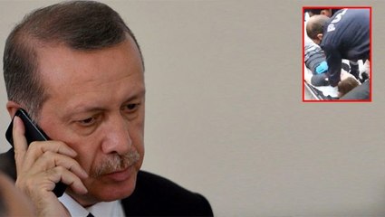 Cumhurbaşkanı Erdoğan, Adana'da polisin kaza kurşunuyla vurulan Suriyeli gencin ailesine taziyelerini iletti