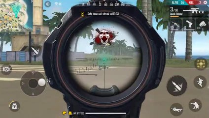 Free Fire Noob Player Win Booyah In First Match Video Dailymotion