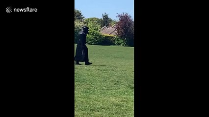 UK police searching for walker dressed as 17th century plague doctor