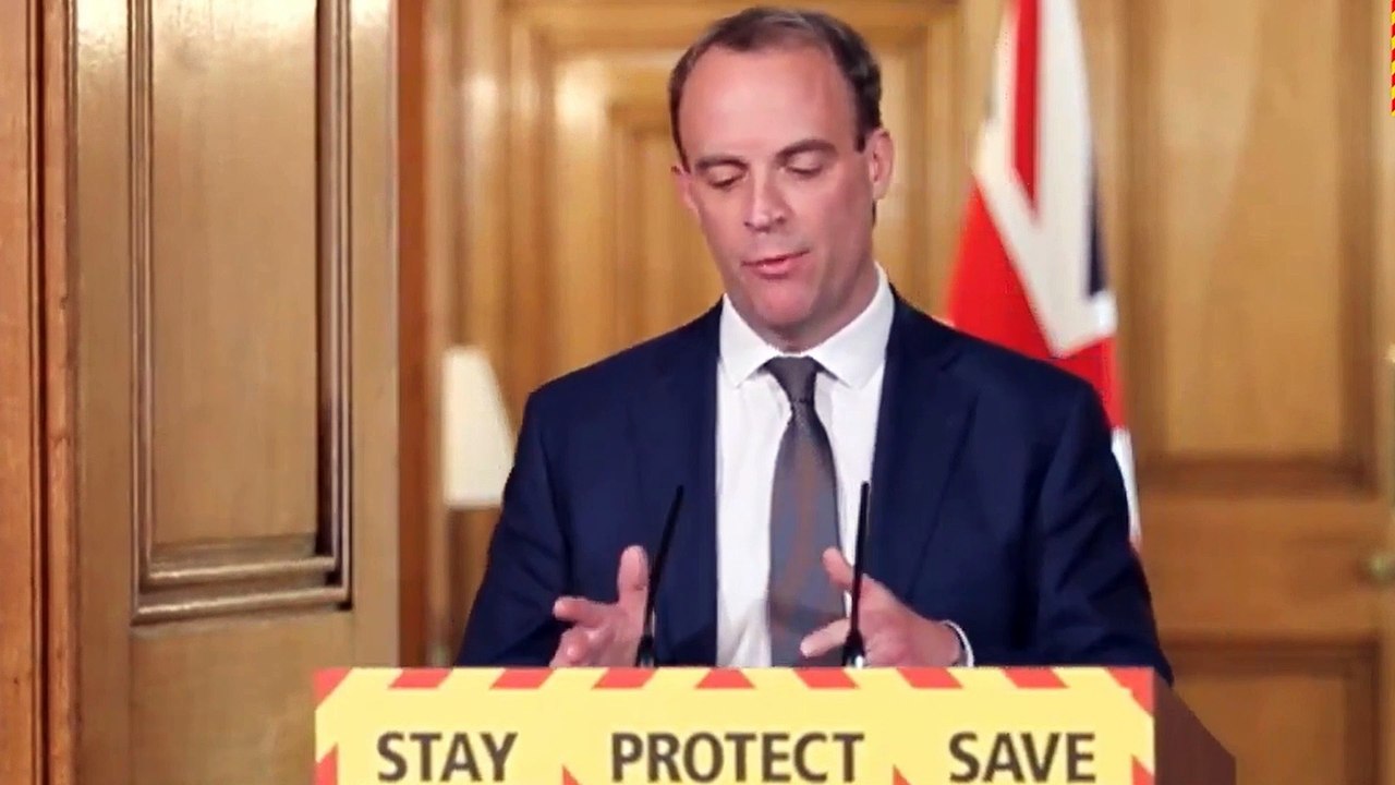 Dominic Raab outlines latest statistics as Government confirms coronavirus death toll has reached over 26,000