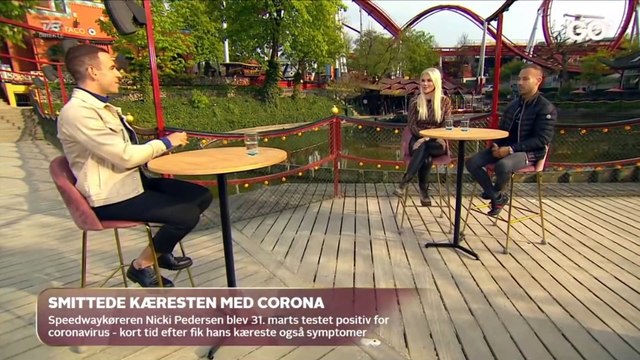 COVID-19; Nicki Pedersen var ramt af corona - frygtede at smitte andre | Go aften Live | TV2 Danmark