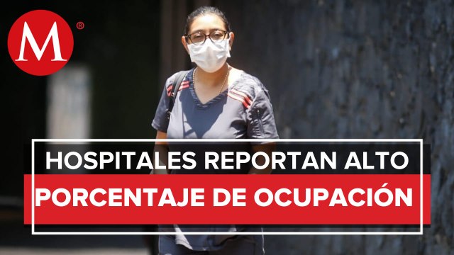 Saturan 43% de terapia intensiva en hospitales del Valle de México