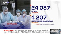 Coronavirus: 24.087 morts depuis le début de l'épidémie, 427 de plus en 24h