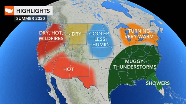 AccuWeather's 2020 US summer forecast