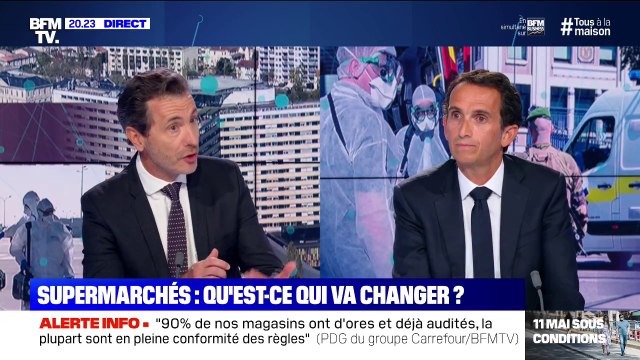 Selon Alexandre Bompard, PDG de Carrefour, acheter français, ça a un coût, une augmentation de 10 à 20% du prix des fruits et légumes