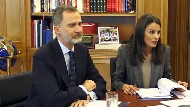 Don Felipe y Doña Letizia se reúnen con el Foro de Marcas Renombradas Españolas