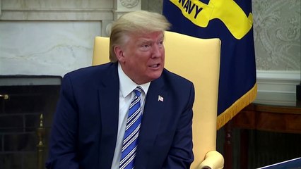 Trump says Democrats 'enjoying' vacation, should come back