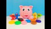 NUMBERS and COLORS Piggy Bank Talking Pig SESAME STREET Toys
