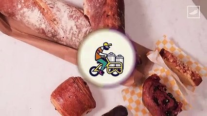 ¡Cómete un pan, con entrega a domicilio! #GRASABROSO