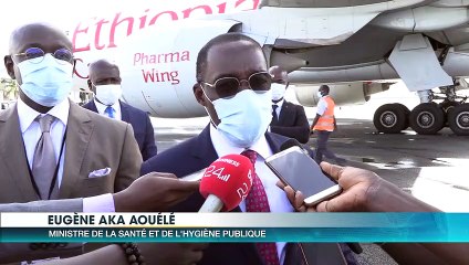Coronavirus : Arrivée à Abidjan d'une commande de masques pour  la lutte contre le Covid-19