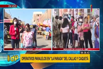 Callao: serenos realizan operativo en el mercado "La Paradita"