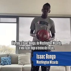 Tuck Ball Drill with Isaac Bonga (Portuguese Subtitles)