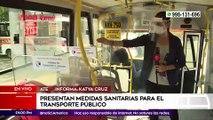 Edición Mediodía: Presentan medidas sanitarias para el transporte público