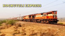 KOCHUVELI EXPRESS INDIAN RAILWAY श्री गंगानगर से कोचुवेळी तक चलने वाली साप्ताहिक एक्सप्रेस ट्रेन