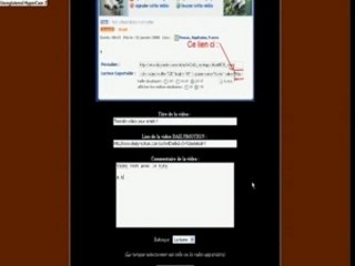 Upload de video sur le site DREAMSPREAD