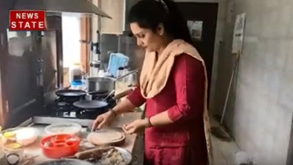 Corona virus : बीजेपी नेता ऐसे घर में बिता रहे हैं समय, कोई बना रहा है खाना, तो कोई कर रहा है पूजा