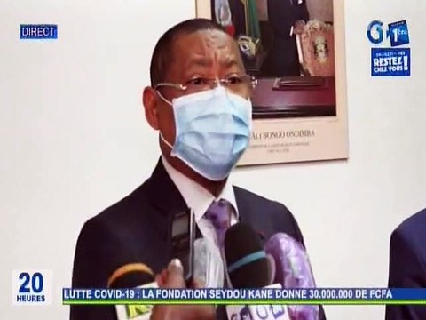 RTG / Lutte contre le covid 19 - La fondation Seydou Kane donne 30 000 000 de FCFA