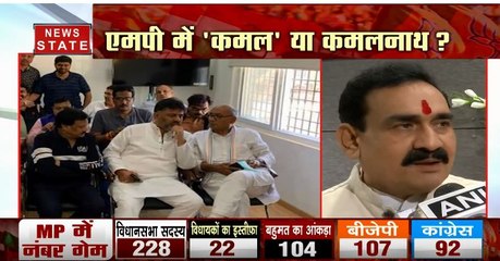 MP Crisis: बीजेपी नेता नरोत्तम मिश्रा ने दिग्विजय सिंहा को बताया माचिस