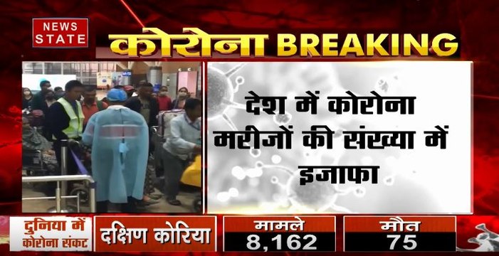 COVID-19 Update: देश में कोरोना मरीजों की संख्या में इजाफा, 107 लोगों में कोराना वायरस की पुष्टि