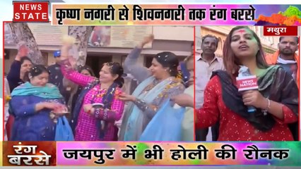 होलिका दहन के लिए कोरोना का पुतला, ब्रज में कोरोना का कोई खतरा नहीं