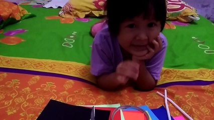 Tutorial membuat kincir kertas origami   make a windmill using origami paper