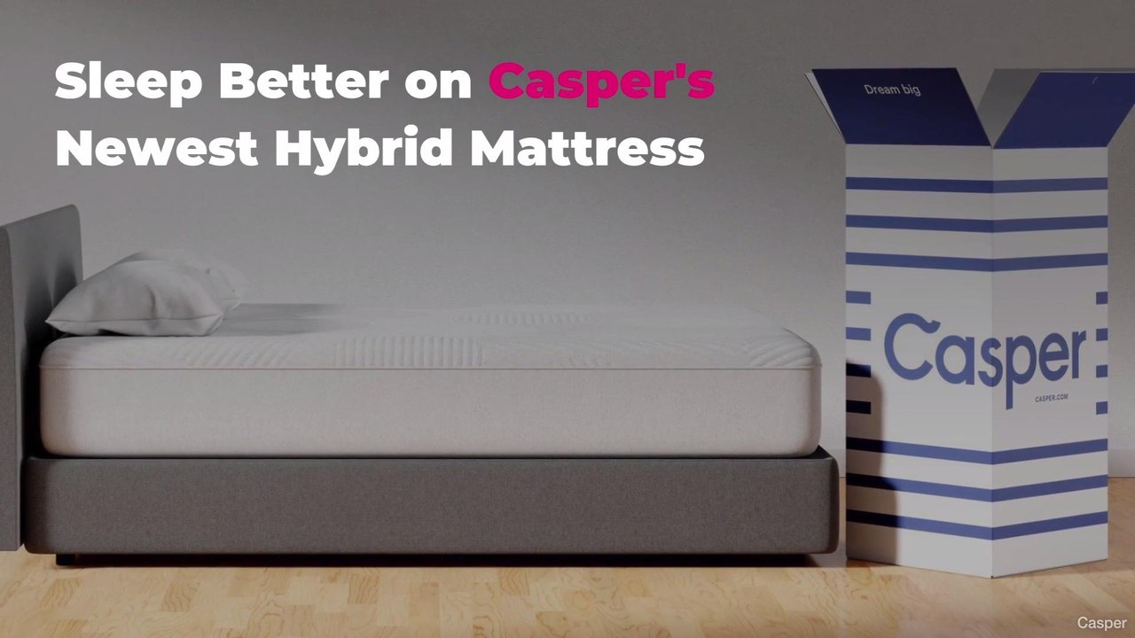 Sleep Better on Casper's Newest Hybrid Mattress