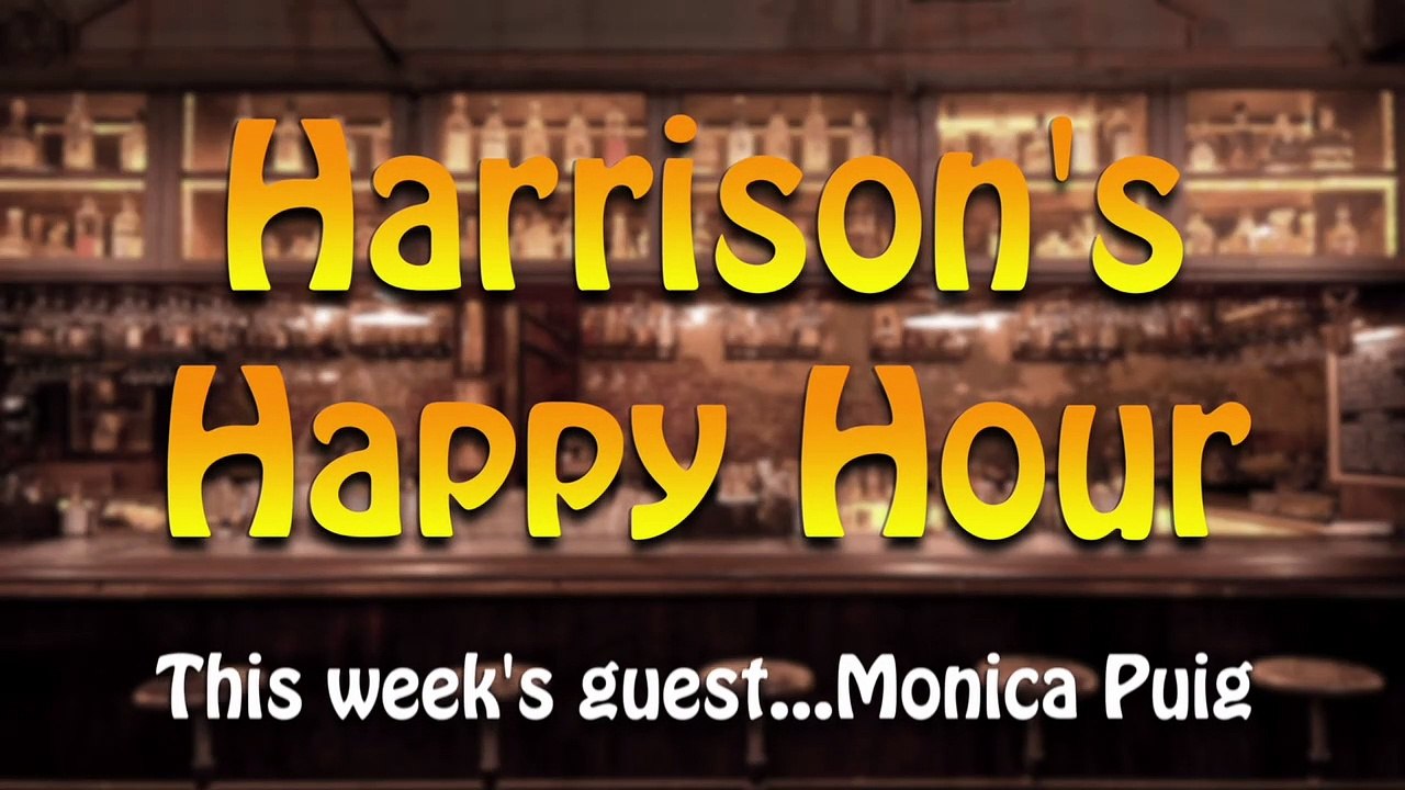 Up Next on Harrison's Happy Hour:  Monica Puig