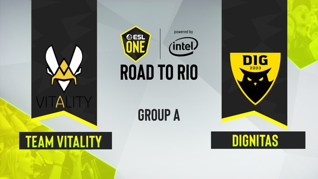 CSGO - Dignitas vs. Team Vitality [Nuke] Map 1 - ESL One Road to Rio - Group A - EU