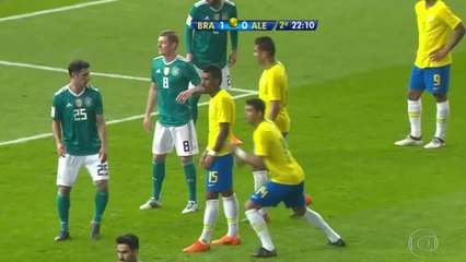 1 BRASIL X 0 ALEMANHA - AMISTOSO - SEGUNDO TEMPO - COMPLETO