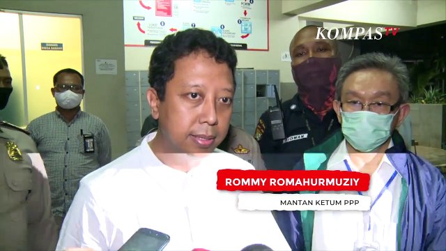 Bawa 3 Koper Merah, Rommy Romahurmuziy Bebas dari Rutan KPK
