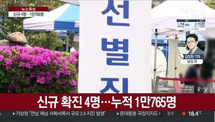 어제 4명 신규 확진…두달여만에 가장 적어