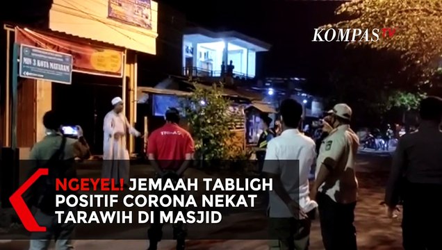 Ngeyel! Jemaah Tabligh Gowa Positif Corona Nekat Tarawih di Masjid