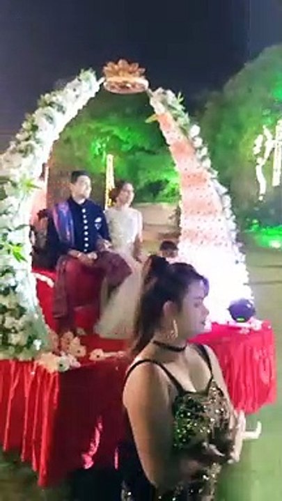 Beautiful marriage couple