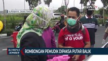 Rombongan Pemudik Dipaksa Putar Balik Setiba di Surabaya