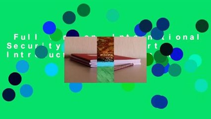 Full version  International Security: A Very Short Introduction  For Kindle