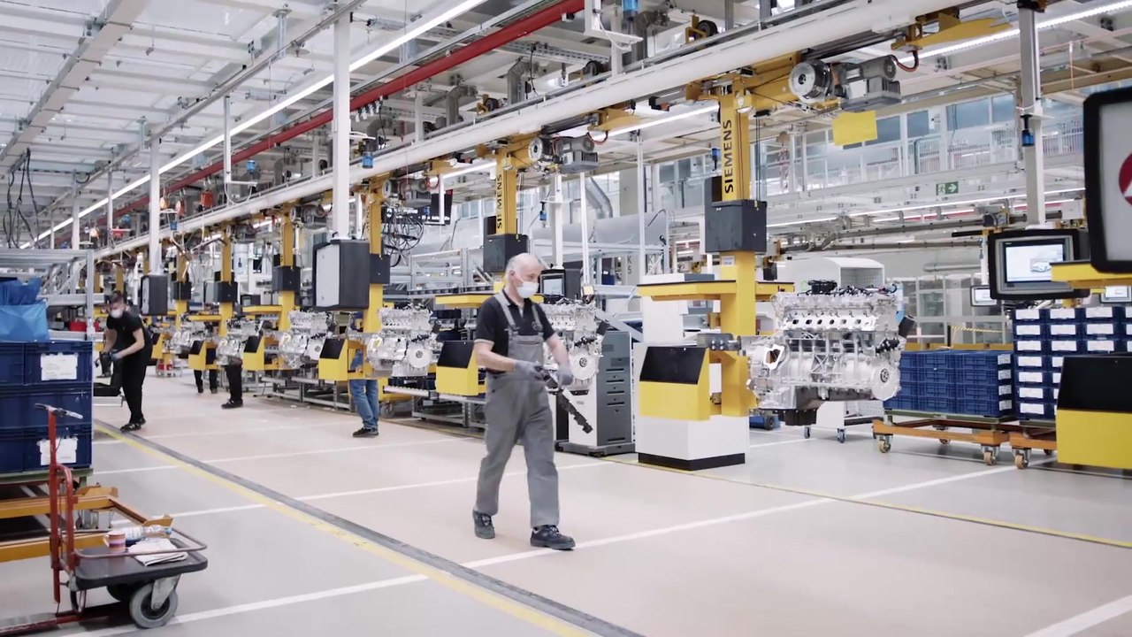 Wiederanlauf Mercedes-Benz Werk Untertürkheim