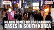 South Korea records no new domestic coronavirus cases, no transmission from election